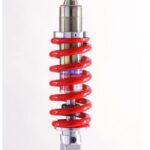 Endurance Mono Rear Shock Absorber for Yamaha | FZ, FZ-S, FZ-FI, FZ V2, FZ-16, FZ V3, FAZER, FZ 250, FAZER 250 | Red | Yellow